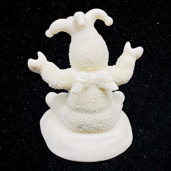 Vintage 2000 Department 56 Snowbabies “Pop Goes The Snowman” Figurine 4.5”T 3”W - Picture 5 of 7